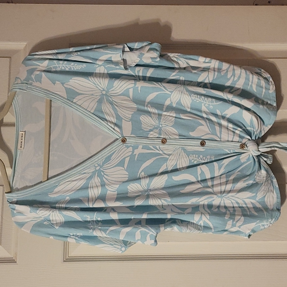 Main strip blouse
